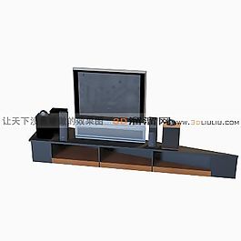 3D電視機模型