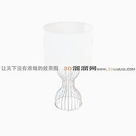 3D臺燈模型