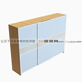 3D衣柜模型