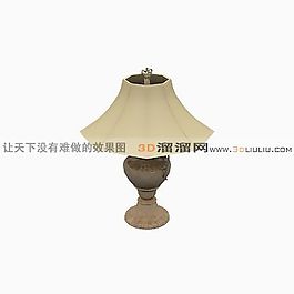 3D臺(tái)燈模型