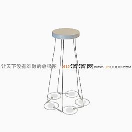3D吊燈模型