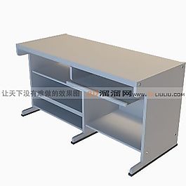 3D辦公桌模型