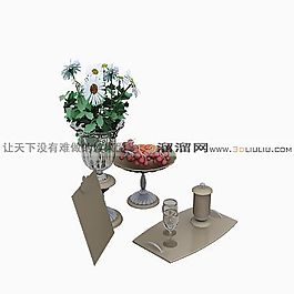3D花瓶模型