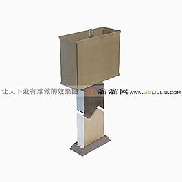 3D臺燈模型