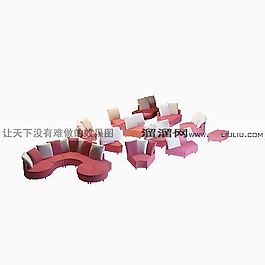 3D沙發(fā)模型