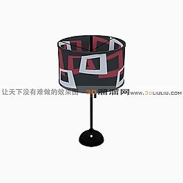 3D臺(tái)燈模型