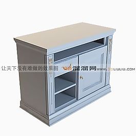 3D邊柜模型