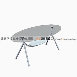 3D桌子模型
