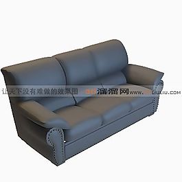3D三人沙發(fā)模型