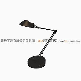 3D臺燈模型