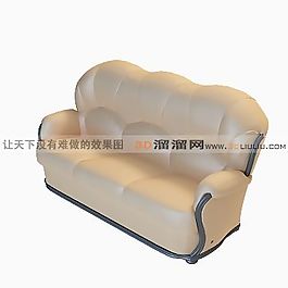 3D三人沙發(fā)模型