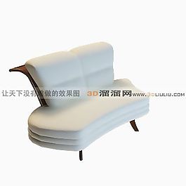 3D多人沙發(fā)模型