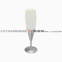 3D臺燈模型