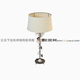 3D臺(tái)燈模型