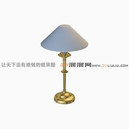 3D臺燈模型