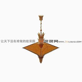 3D歐式吊燈模型