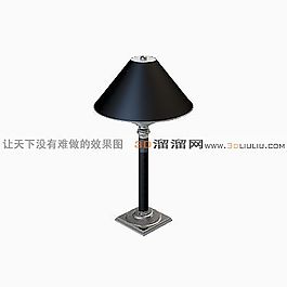 3D臺燈模型