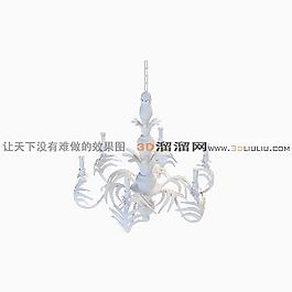 3D歐式吊燈模型