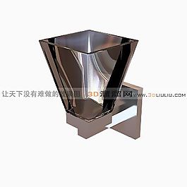 3D壁燈模型