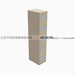 3D衣柜模型