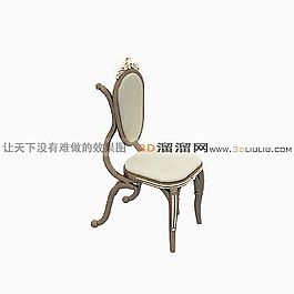 3D餐椅模型