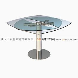 3D茶幾模型