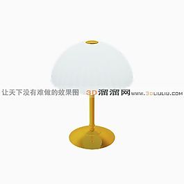 3D臺燈模型