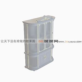 3D酒柜模型