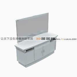 3D梳妝臺模型