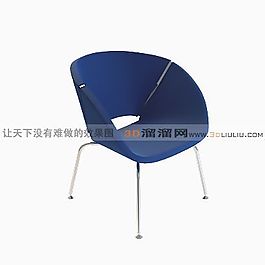 3D休閑椅模型