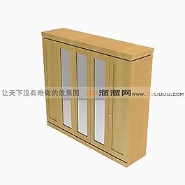 3D衣柜模型