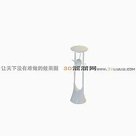 3D臺燈模型