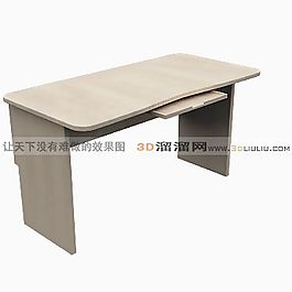 3D電腦桌模型