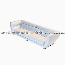3D雙人沙發(fā)模型