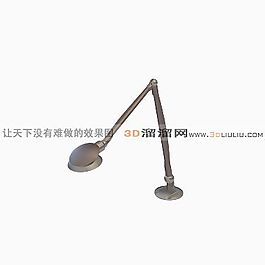3D臺燈模型