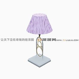 3D臺(tái)燈模型