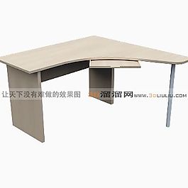 3D電腦桌模型