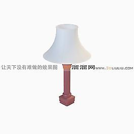 3D臺(tái)燈模型