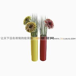 3D花瓶模型