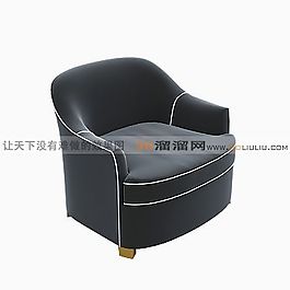 3D單人沙發(fā)模型