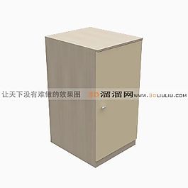 3D邊柜模型