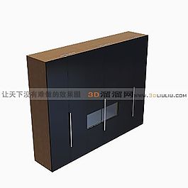 3D衣柜模型