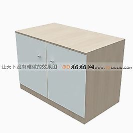3D邊柜模型