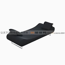 3D沙發(fā)床模型