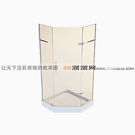 3D淋浴房模型