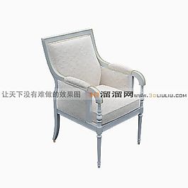 3D休閑椅模型
