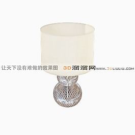 3D臺燈模型