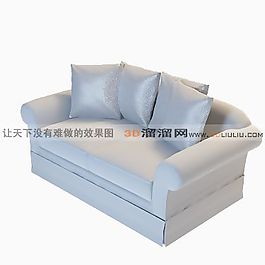 3D雙人沙發(fā)模型