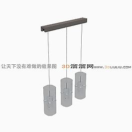 3D餐廳吊燈模型