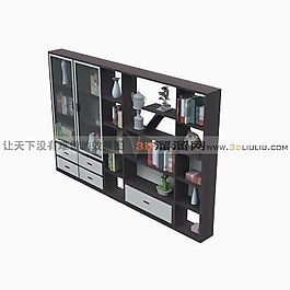 3D書柜模型